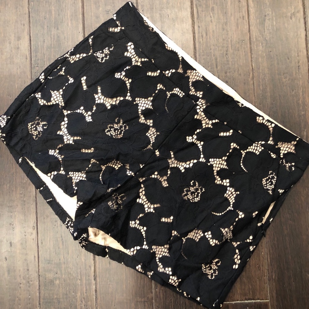 Express lace shorts